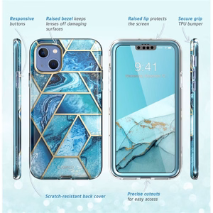 Supcase Cosmo viedtālruņa apvalks iPhone 14 Plus - zils