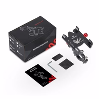 Velosipēda tālruņa turētājs REACH SJJ-297 melns