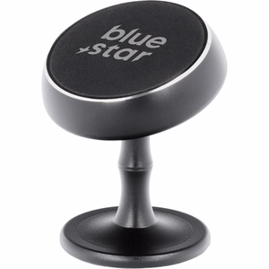Магнитный автомобильный держатель телефона Blue Star Mid Stick приборная панель чёрный