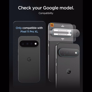 Spigen Optik Pro HD 2 rūdīta stikla kameru objektīvu aizsargu komplekts modelim Google Pixel 11 Pro XL