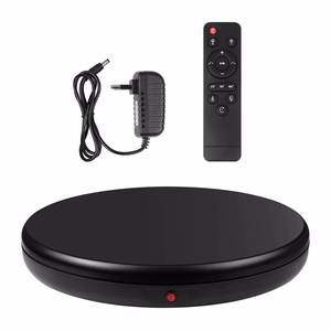 Rotating display stand Puluz 45 cm (black)