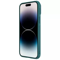 Nillkin CamShield S ādas magnētiskais apvalks Iphone 14 Pro - zaļa