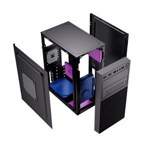 Gembird Fornax K300 Mini Tower Micro-ATX 2x USB 3.0 + 2x USB 2.0 melns datora korpuss