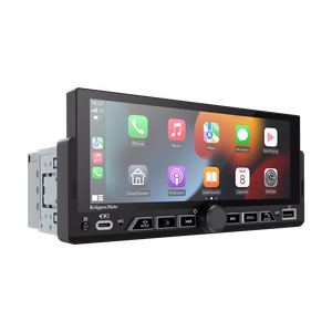 Krüger&Matz KM2017 – 1-DIN automašīnas radio ar CarPlay un Android Auto