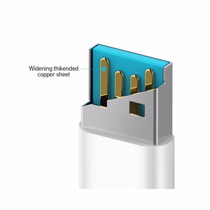 BWOO kabelis USB - Lightning 1m 3A balts X172L