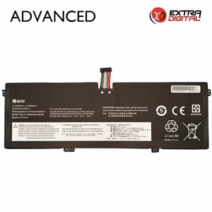 Klēpjdatora akumulators LENOVO L17C4PH1, 7600 mAh, Extra Digital Advanced