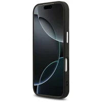 Karl Lagerfeld Choupette Pin Magnētiskais viedtālruņa apvalks iPhone 17 Pro Max - melns