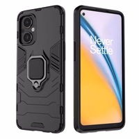 Ring Armor izturīgs hibrīda apvalks ar magnētisko turētāju OnePlus Nord N20 5G Melns
