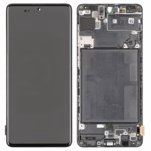 LCD экран Samsung A715 A71 2020 с сенсорным стеклом и рамкой Black оригинальный (used Grade B)
