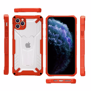 Tel Protect hibrīda viedtālruņa apvalks Iphone 13 Pro sarkans