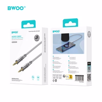 BWOO AUX Kabelis Support 3.5mm to 3.5mm audio AUX075