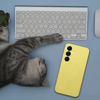 SILIKONA 2mm korpuss priekš SAMSUNG S26 Plus saderīgs ar MagSafe lemon