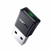 BASEUS Bluetooth adapteris USB A BA07 melns