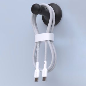 Dudao L9C 65W USB-C - USB-C kabelis 2m - balts