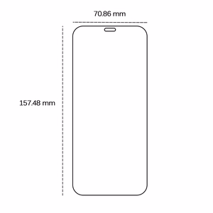 Aizsargstikls 2,5D Honor 400