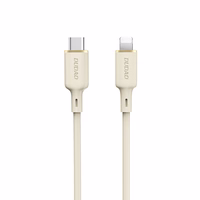 Dudao L7SCL USB-C - Lightning kabelis 30W 1m - bēšs