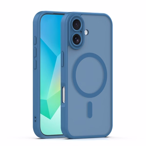 Mag Matt maciņš iPhone 17 6,3'' tumši zils