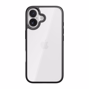 Rock Guard Lens Protection Series maciņš priekš iPhone 17 caurspīdīgs melns