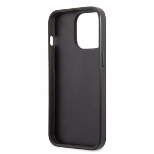 Viedtālruņa apvalks Karl Lagerfeld Multipink Brand iPhone 13 Pro / iPhone 13 - melns