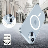 Tech-Protect FlexAir Magnētiskais viedtālruņa apvalks iPhone 15 - caurspīdīgs