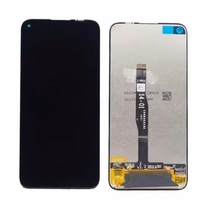 LCD ekrāns Huawei P40 Lite/Nova 6 SE/P20 Lite 2019/Nova 5i ar skārienekrānu melns ORG