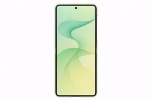 Samsung Galaxy Z Flip8 silikona magnētiskais vāciņš ar gredzenu, piparmētru krāsā
