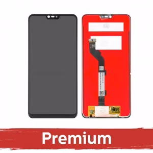 LCD displejs saderīgs ar Xiaomi Mi 8 Lite melns OEM