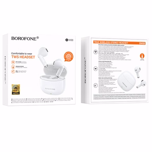 Borofone TWS Bluetooth Earphones BW88 Deep Rhyme white