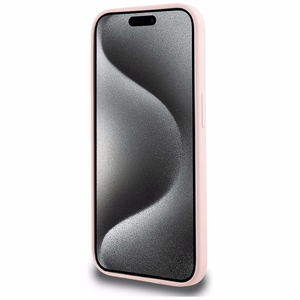 Karl Lagerfeld silikona Karl&Choupette Magnētiskais viedtālruņa apvalks iPhone 14 Pro Max - rozā