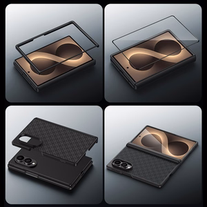 Benks Magnetic Armor Grid Pro Grand Combo maciņš Samsung Galaxy Z Fold 8, melns (C.K.FL.SA.BK.C060)