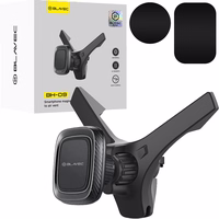 Blavec auto turētājs BH-09 magnets pie gaisa ventiļa (BH09-MAVB) melns