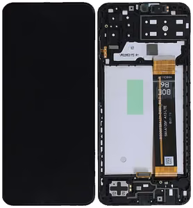 LCD screen Samsung M135 M13 4G 2022 ar touch screen ar frame melns original