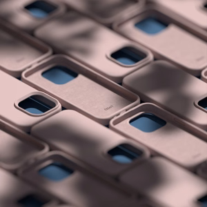 Etteri silikona apvalks viedtālrunim iPhone 14 6,1" gaiši rozā