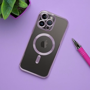 ELECTRO MAG COVER viedtālruņa apvalks ar MagSafe saderīgs IPHONE 17 violets