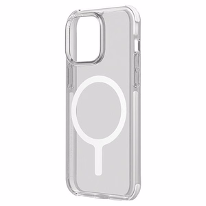 Uniq Combat Magclick uzlādes viedtālruņa apvalks iPhone 15 Plus - balts