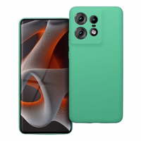 Silikona 2 mm viedtālruņa apvalks MOTOROLA EDGE 50 Pro, piparmētru krāsas