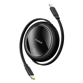 USB kabelis Baseus Free2Pull USB-C uz iP 20W 1m (melns)