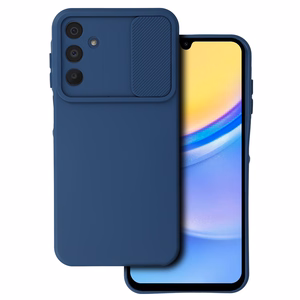 Camshield Soft viedtālruņa apvalks Samsung Galaxy A15 4G/5G tumši zils