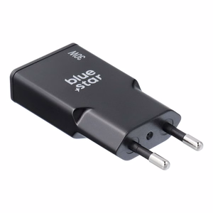 Blue Star Slim GaN TFK-SC-30WCC 30W 2x USB-C QC 4.0 / PD 3A lādētājs, melns