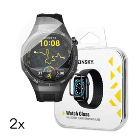 Wozinsky pilnas līmes rūdītais stikls Huawei Watch GT 5 / GT 5 Pro / GT 4 / GT 4 Pro / GT 3 / GT 3 Pro 42mm (2 gab.)