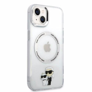 Karl Lagerfeld KLHMP14MHNKCIT iPhone 14 Plus 6.7" kietais apvalks caurspīdīgs