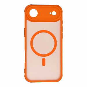 Case for iPhone 17 AIR Full Matte Mag Cover compatible with MagSafe orange