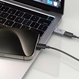Tech-Protect UltraBoost USB-C (male) / Lightning (female) adapteris - pelēks