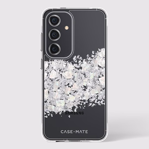 Case-Mate Karat vāciņš ar perlamutra rotājumu ierīcei Samsung Galaxy S24, “A Touch of Pearl” krāsā