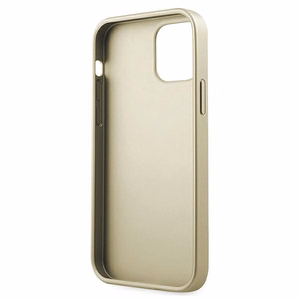 Guess GUHCP12LIGLGO iPhone 12 Pro Max 6.7" zelta/zelta cietais apvalks Iridescent