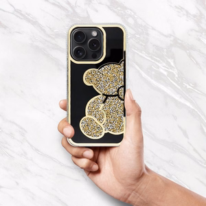 TEDDY BEAR viedtālruņa apvalks IPHONE 11 zelta