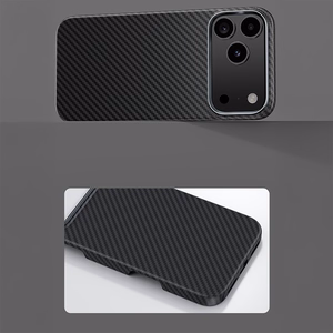 Benks Magnetic Armor Air Kevlar Case Metal Frame 600D (0068) for Iphone 17 Air black