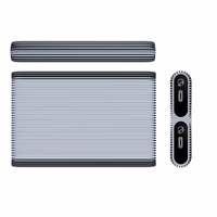 Orico AM2C3-2N divu disku ietvars diviem M.2 NVME USB-C 3.2 10Gb/s diskiem - pelēks