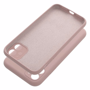 Silikona viedtālruņa apvalks 2mm iPhone 11 smilšu rozā