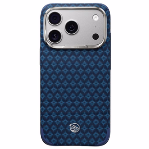 Zils Benks Magnetic Armor Grid Edge X9 kevlara vāciņš ar metāla rāmi (C.K.FL.AP.BE.X073), paredzēts iPhone 18 Pro Max / iPhone 17 Pro Max